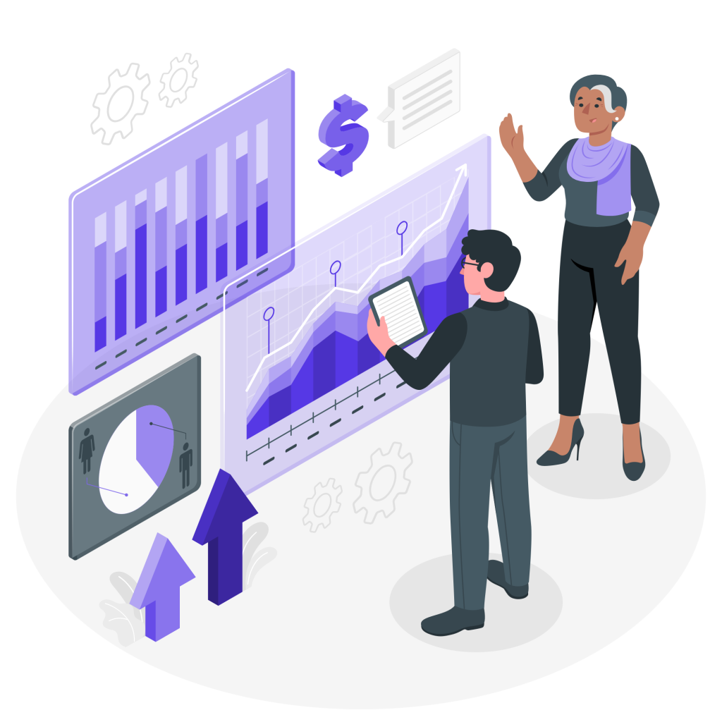 Data illustrations by Storyset