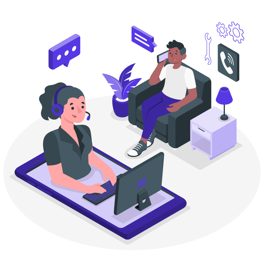 Communication illustrations by Storyset